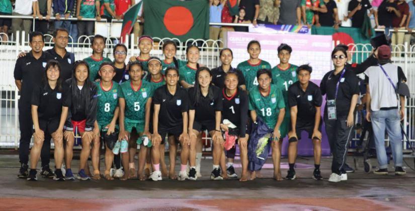 বাহরাইনকে ৭-০ গোলে উড়িয়ে দিল বাংলাদেশ